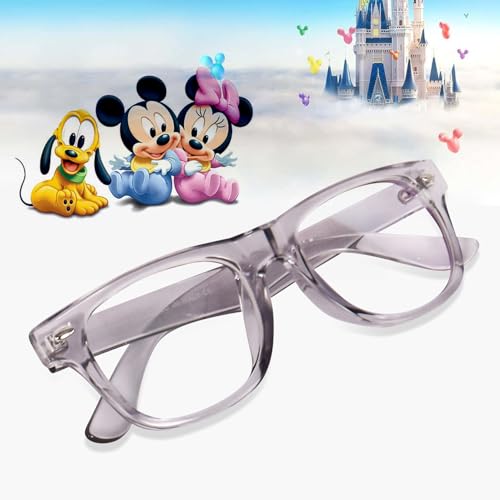 Peter Jones Kids Optical Eyeglasses for Boys and Girls | Full Rim Square | Age 6-12 years | Grey Transparentr | 8132GT - Image 2