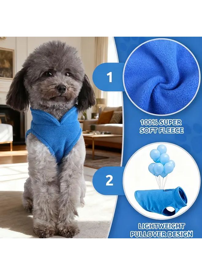 Christmas Dog Clothes Set Winter Warm Cozy Pullover Coffee Color Size XL - Image 3