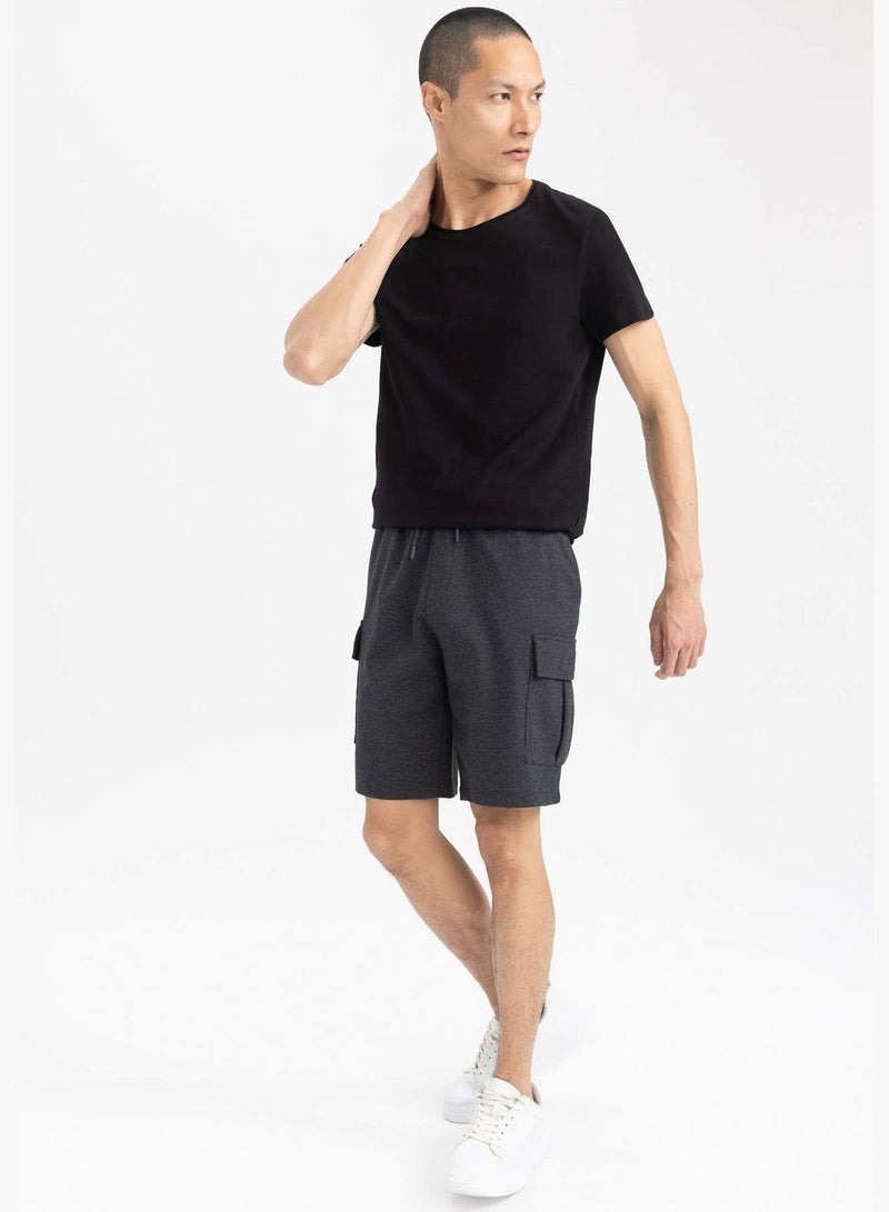 DeFacto Regular Fit Bermuda Short With Cargo Pockets  - Image 1