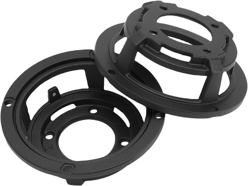 SUNGOOYUE 2pcs Speaker Basin Frame, 3.62in Cast Aluminum Stand for Woofer PA DJ Speaker, with Integrated Die Casting for Enhanced Durability - Image 1