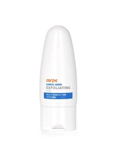 Carpe Exfoliating Underarm Scrub with Odor Protection, Underarm Exfoliator to Improve Deodorant Performance - Energizing Minty Fresh Smell - Armpit Scrub for Women and Men  - Image 1