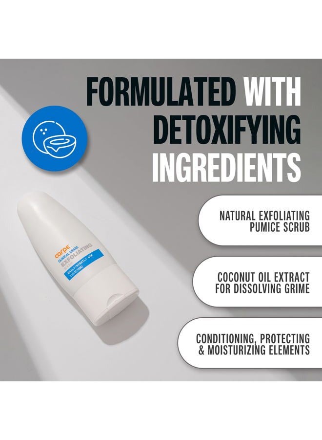 Carpe Exfoliating Underarm Scrub with Odor Protection, Underarm Exfoliator to Improve Deodorant Performance - Energizing Minty Fresh Smell - Armpit Scrub for Women and Men - Image 5
