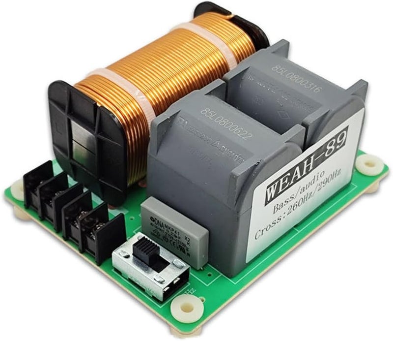 1500W Adjustable Bass Frequency Divider Distributor Audio Crossover Filter - Image 1