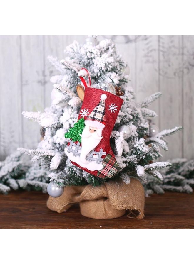 NIBEMINENT 2-Piece Decorations Medium Dolls Socks Gift Bag Multicolour - Image 1