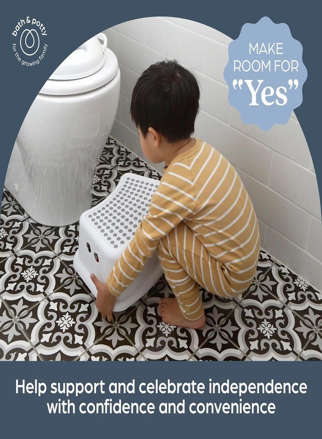 POPAXY Non-Slip Potty Step Stool for Kids | Sturdy Toddler Step-Up Stool for Sink, Toilet & Kitchen Use | Safe Lightweight Stool - Image 2