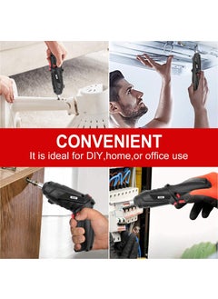 RHYDON RHYDON Cordless Screwdriver 36V Rechargeable Electric Screwdriver Includes 45Pcs Screw Bits Set 35Nm Power Screwdriver Perfect for Furniture Assembly Home DIY Project  - Image 2