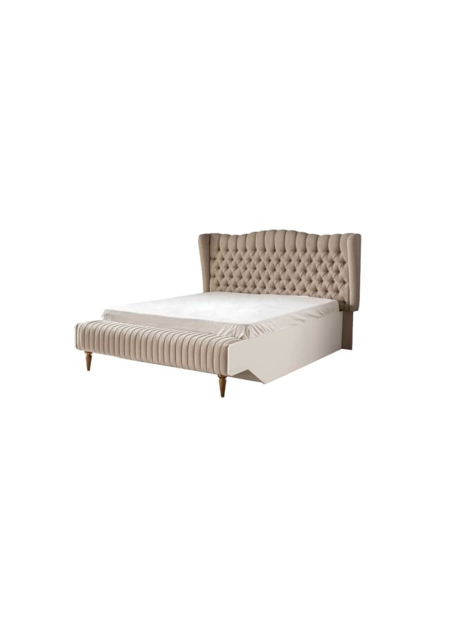 Retro RA-BD01 Bed 245×180×130 cm - Beige - Image 2