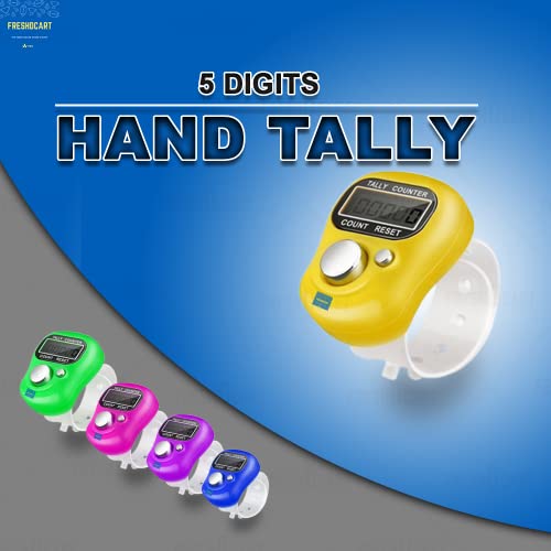 FreshDcart Counter for Chanting Mantra Digital Electronic Tally Counter for Cricket Umpire and Various Counting Purpose (5 Qty) - Image 2