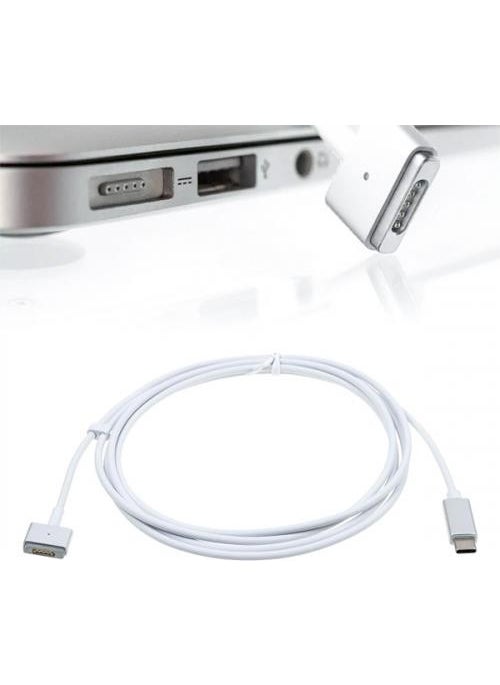 Coofbe - Super Charge 60W 1.8mt Magsafe 2 Macbook Pro Charging Cable Macbook Air Charging Cable Type C Charging - Image 1