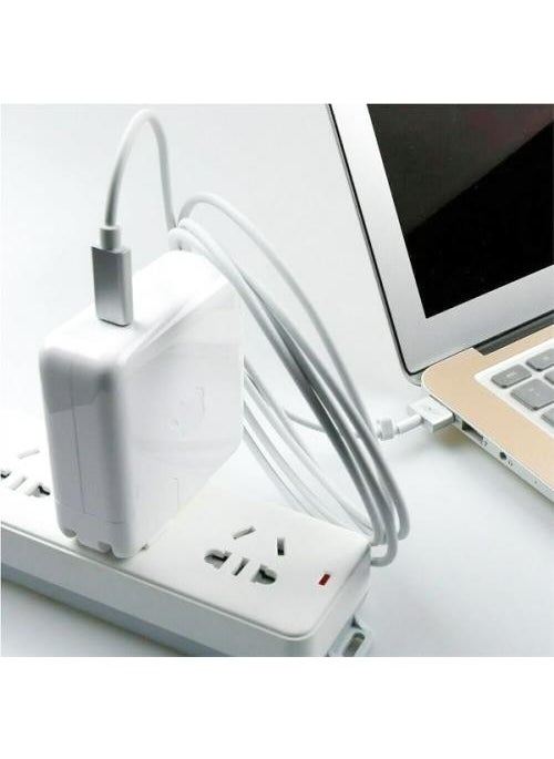 Coofbe - Super Charge 60W 1.8mt Magsafe 2 Macbook Pro Charging Cable Macbook Air Charging Cable Type C Charging - Image 1