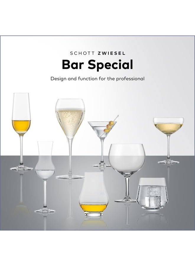 SCHOTT ZWIESEL Bar Special Whiskey Nosing Tumbler (Set of 6), Special Nosing Glass for Whiskey, Dishwasher-Safe Tritan Crystal Glasses, Made in Germany (11 Ounce) - Image 4