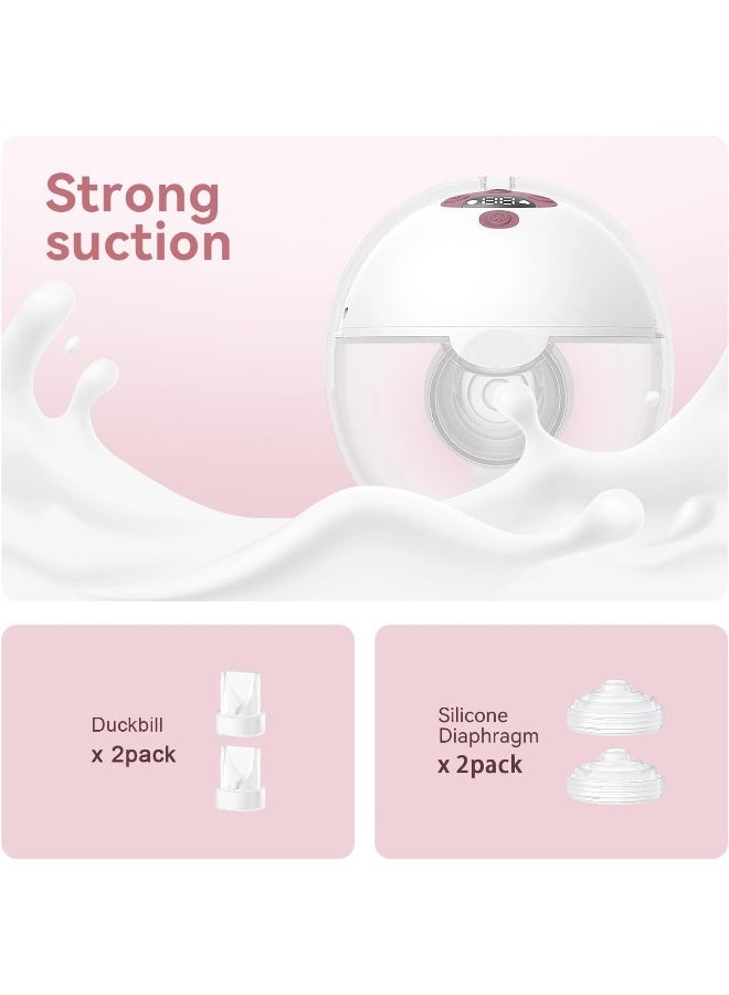 TOVVILD 4PCS Duckbill Valves Silicone Diaphragm Compatible with Momcozy M5 Breast Pump - Image 5