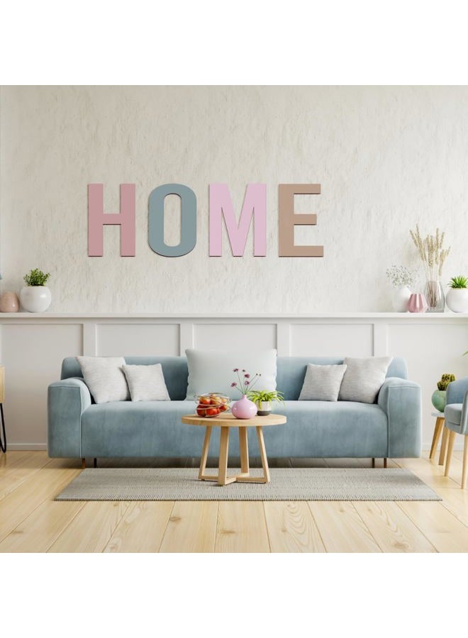 Focal20 Large Wooden Letters 17 Inch Big Wooden Alphabet Letters for Wall Decor Unfinished Large Wood Letters A for Nursery Decor Crafts Blank Wooden Cutout Sign for Party Birthday Wedding Home Decoration - Image 3