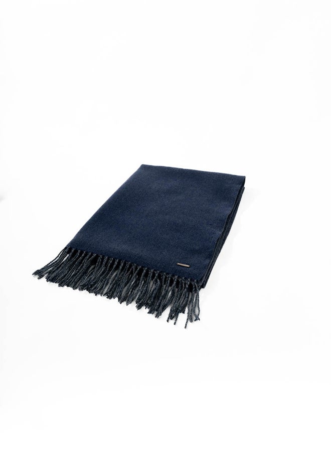 Dalydress Men Scarf Reversible Navy/Blue - Image 2