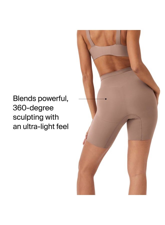 SPANX Shapewear for Women Tummy Control Power Short (Regular and Plus Size), Cafe Au Lait, M - Image 4