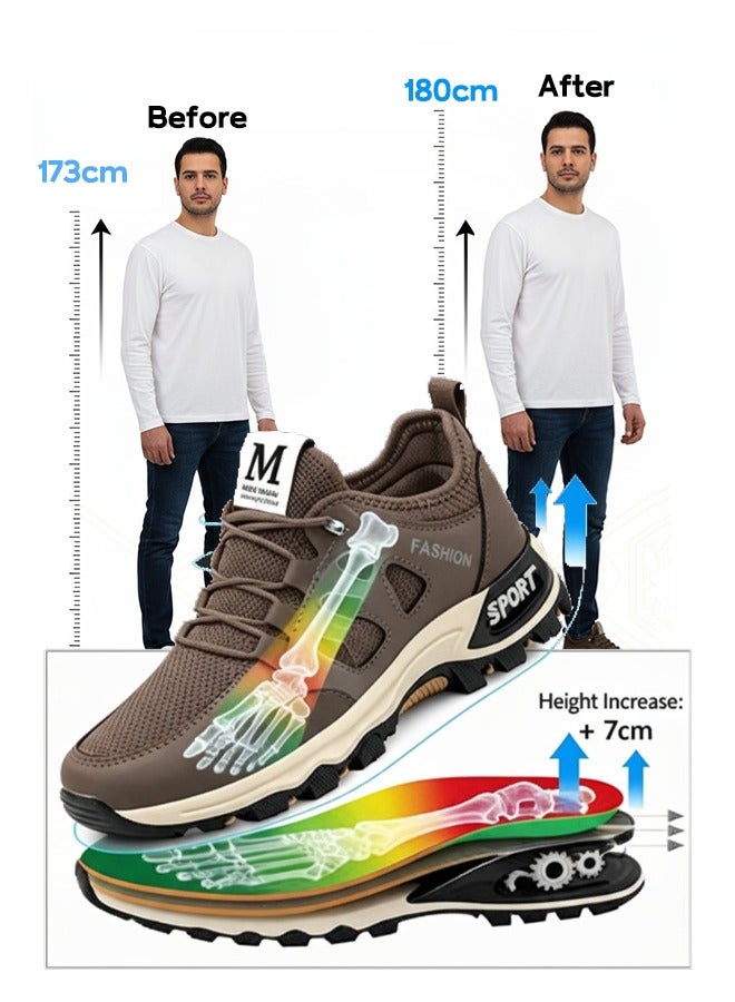 حذاء ركض خفيف الوزن وعصري، مريح للمشي، مثالي للصيف، يتميز بالتهوية للرجال - Image 2