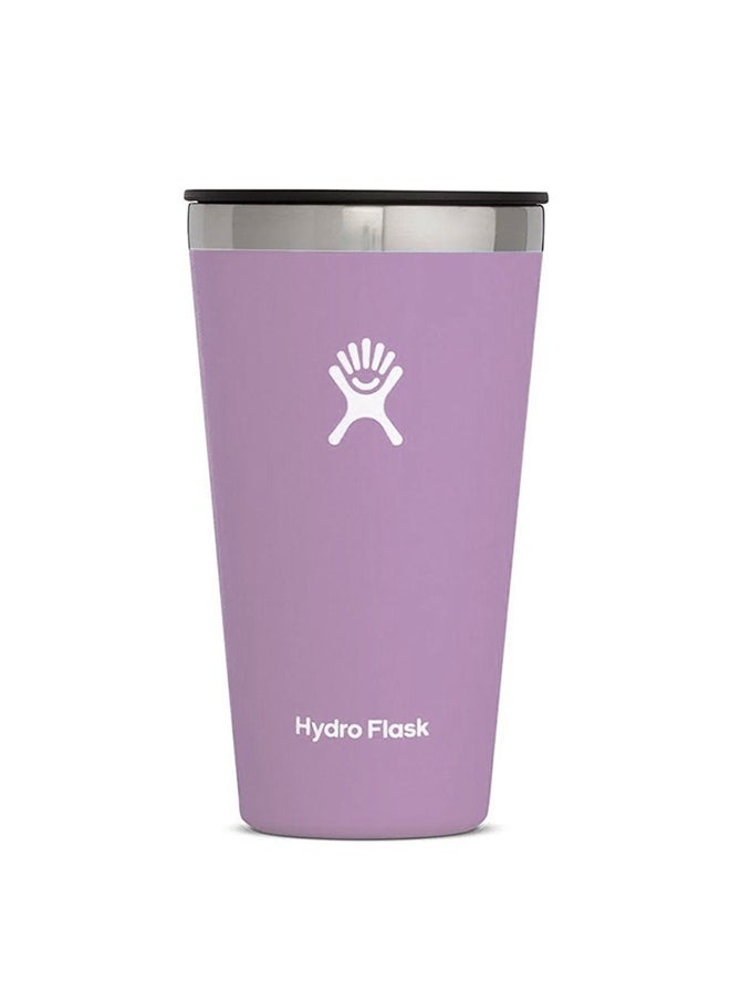 Hydro Flask 16 oz All Around Stainless Steel Tumbler with Lid and Double-Wall Vacuum Insulation  - Image 1