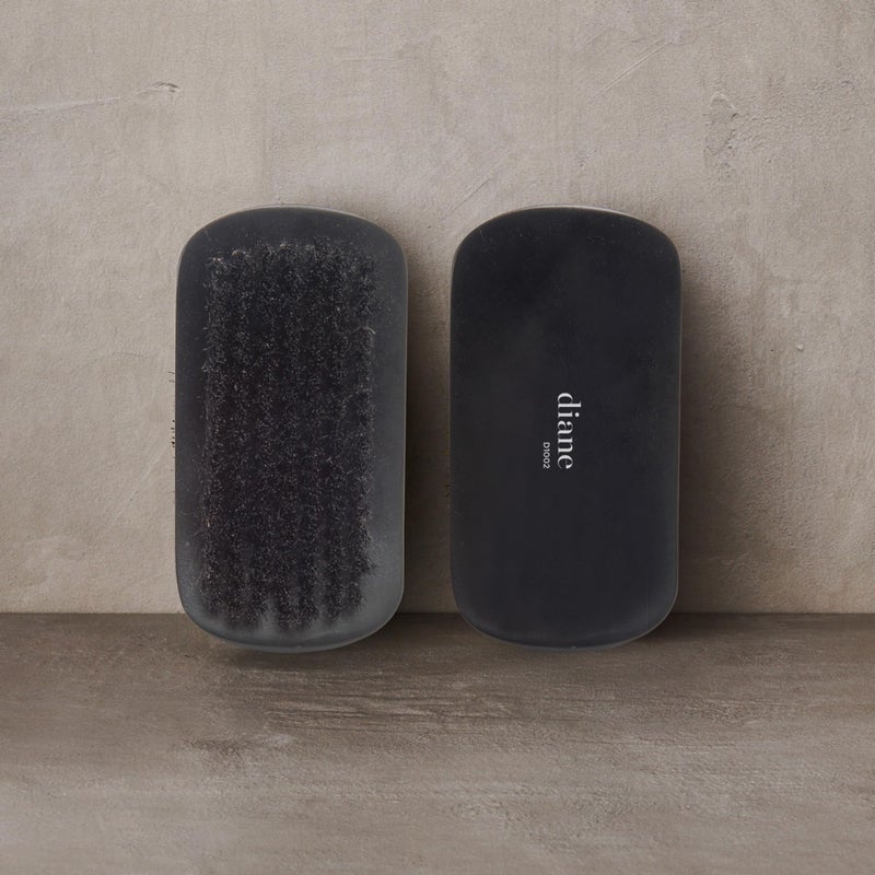 Diane 100% Boar Bristle Curved Brush for Men and Women - Detangling, Smoothing Wave Styles for Fine to Medium Hair, Restores Shine and Texture - Image 3