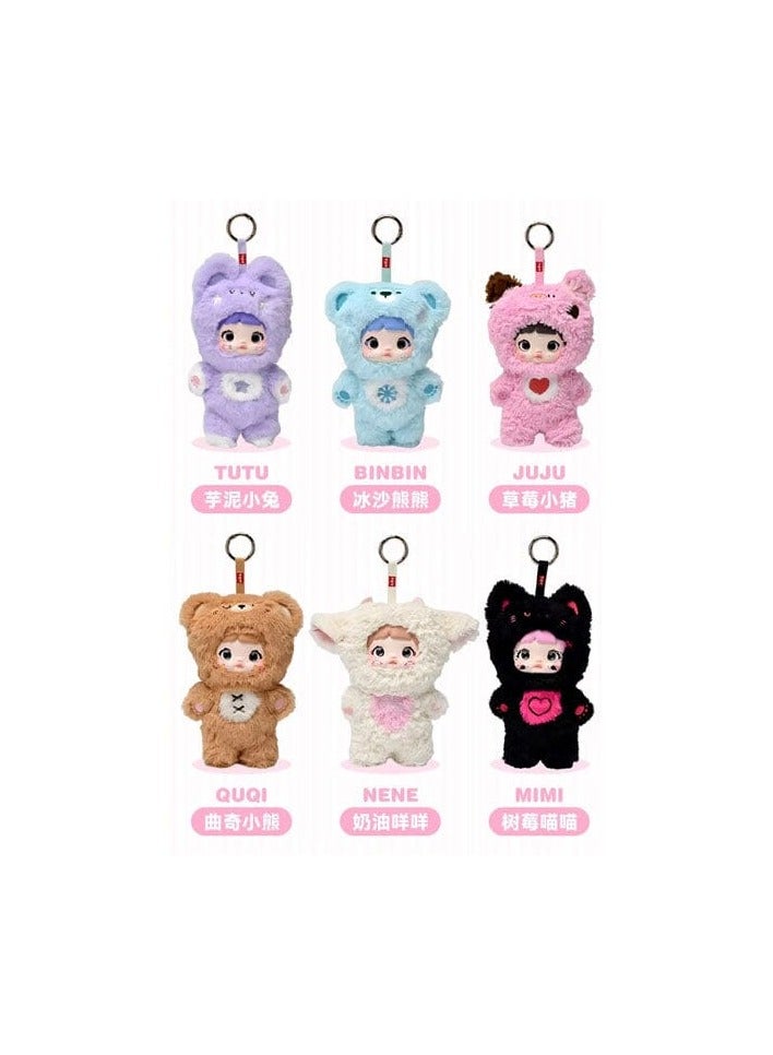 Arabest Loveliness Never End Nommi Series Blind Box Cute Plush Kawaii Anime Action Figure Plush Keychain Pendant -  (Random 1 PC ONLY) - Image 2