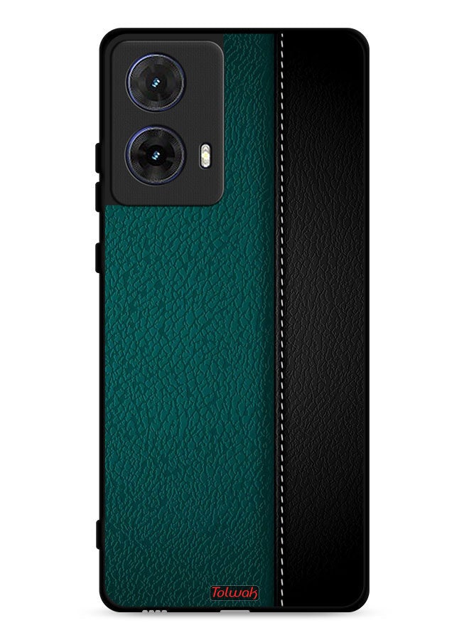 Tolwak Motorola Moto G85 5G Protective Case Cover Leather Pattern  - Image 1