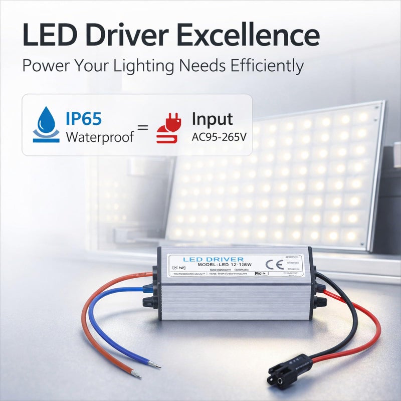 LED Driver 12 18W 300mA IP65 Waterproof Low Voltage Power Supply for Outdoor LED Strips - Image 3