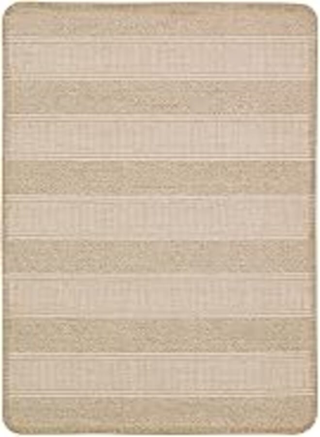 IKEA KLEJS Rug, flatwoven, Beige/White (50x80 cm) (1 ' 8 "x2 ' 7 ")