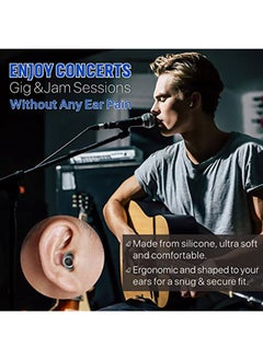 Hearprotek 2 Pairs High Fidelity Concert Ear Plugs, Hearing Protection For Musicians - 23db  - Image 4