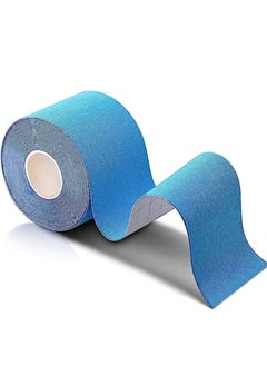 Superb Kinesiology Physiotherapy Sports Adhesive Tape 5cm x 5m Blue Color  - Image 2