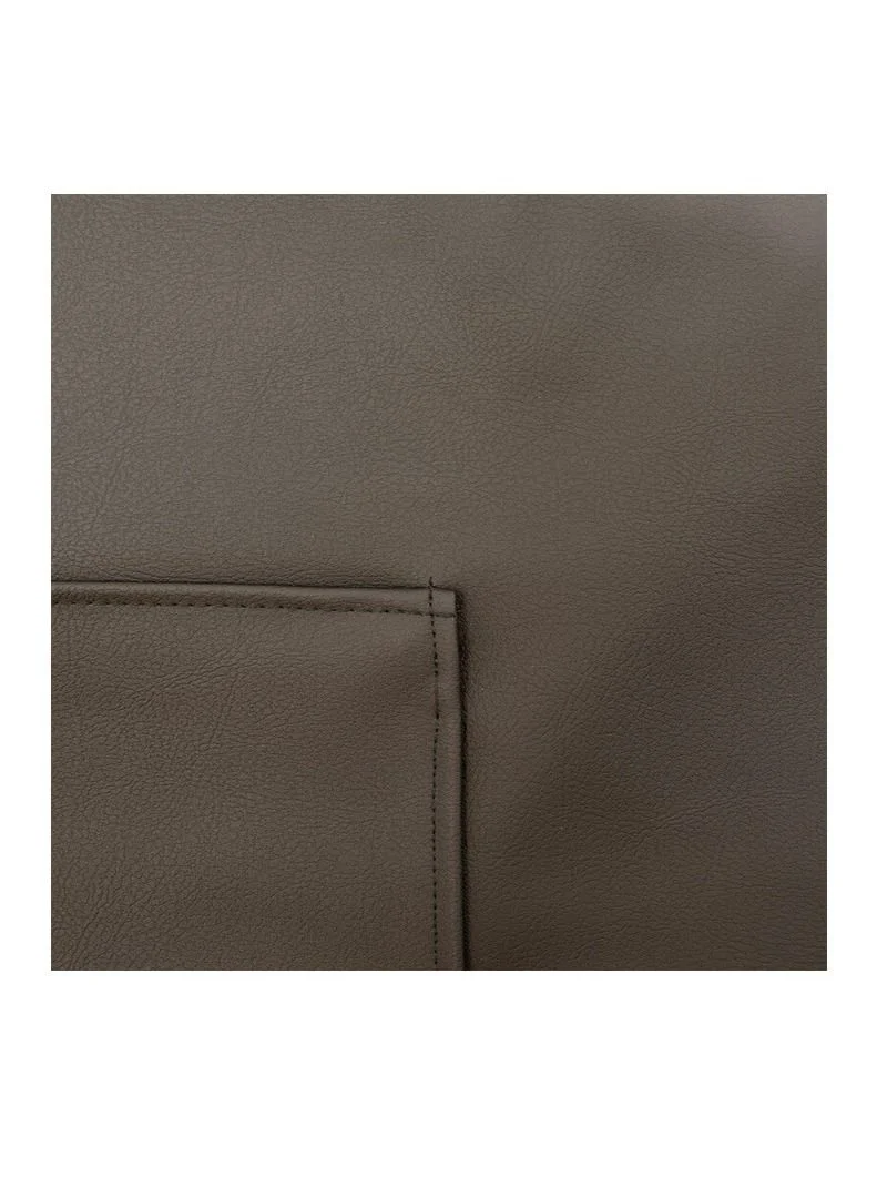 Yako & Co Vegan (Grained Leather Look)  Apron - Black Barley (Portugal)