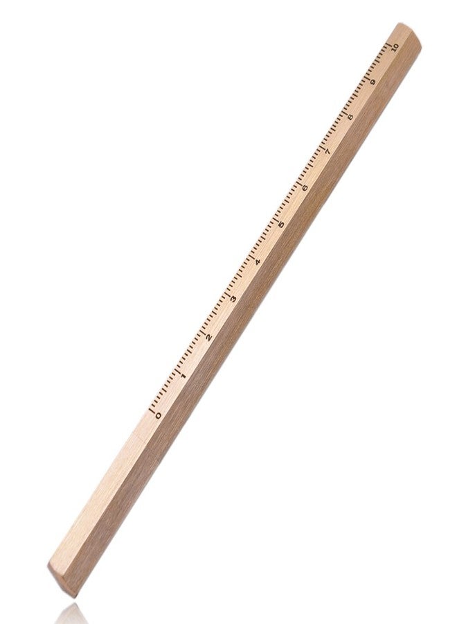 EKLOEN EDC Pocket Six-Edge Solid Brass Signature Ballpoint Pen with Centimetre Ruler - Image 1