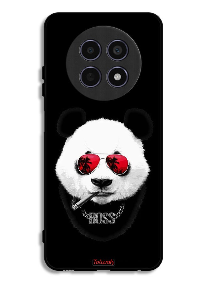 Tolwak Realme 12 5G Protective Case Cover Boss Panda - Image 1