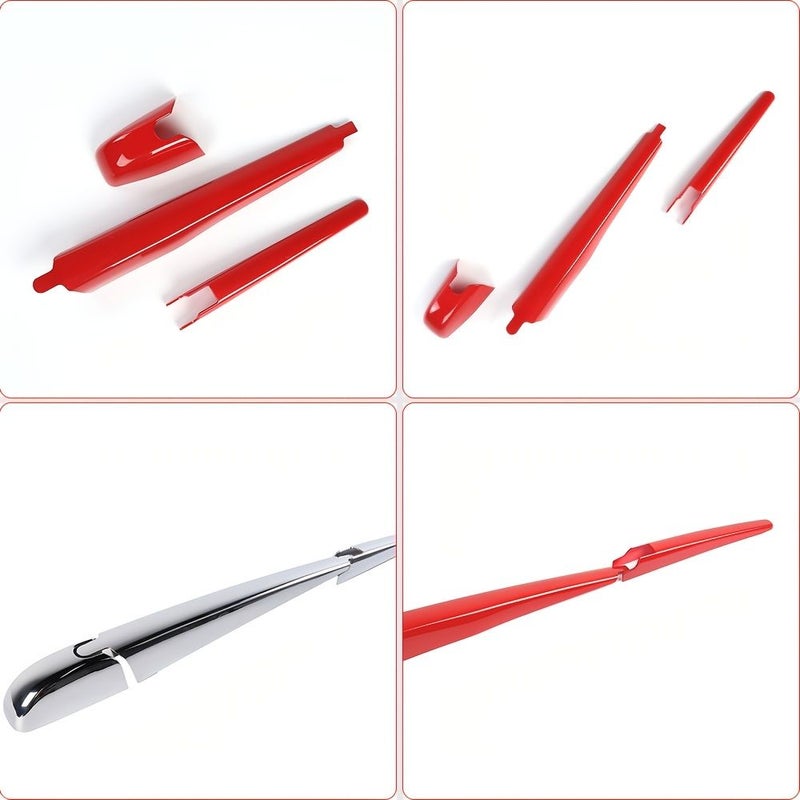 Chrome Rear Wiper Trim For Dodge Durango 2011 Plus Jeep Grand Cherokee 2011-2020 - Image 5