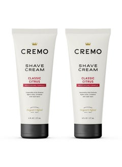cremo Cremo Shaving Cream Mens, Astonishingly Superior Ultra-Slick Shaving Cream for Men, Fights Nicks, Cuts And Razor Burn, 6 Fl Oz (2 Pack)  - Image 1