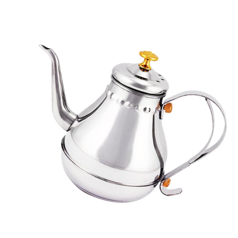 Stainless Steel Teapot With Infuser For Induction Cooktops Polished Surface - Image 2