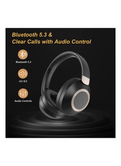 Digipace Noise Canceling Headphones, Wireless Headphones, Bluetooth 5.3 , USB-C Fast Charging, ANC Headphones for TV, PC, Phone  - Image 4