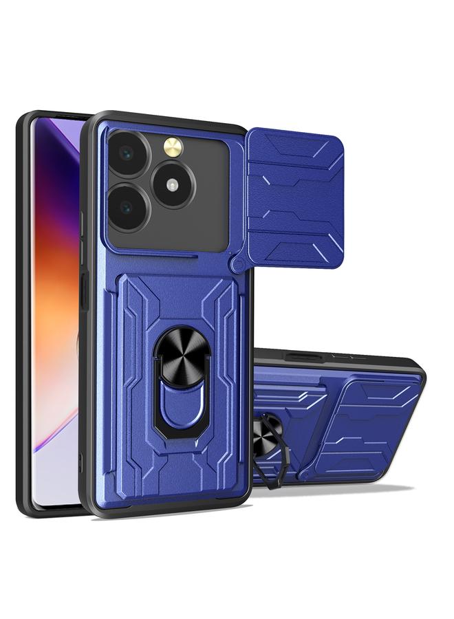S-TOP Case For Realme C61 / C63 Sliding Camshield TPU+PC Phone Case with Card Slot - Image 1