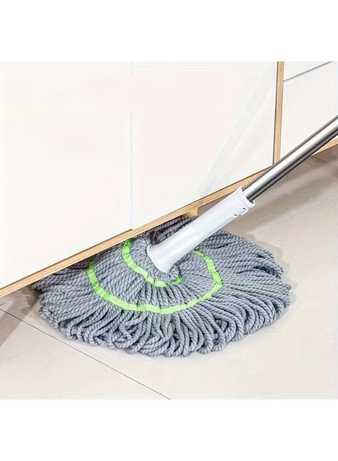 جولدن أروز مساحة 2 في 1 ذاتية العصر لتنظيف وتجفيف الأرضيات - شرشوبة تنظيف السيراميك - شرشوبه عصر ذاتي - شرشوبه دواره ميكروفايبر - شرشوبة مسح الارضيات مساحة دائرية دوارة 360 درجة لتنظيف الجدران، مساحة موب ذاتية العصر لتنظيف الأرضيات - Image 3