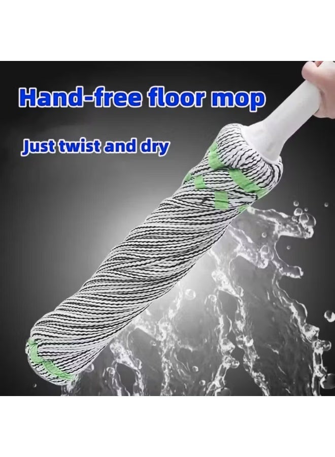 جولدن أروز مساحة 2 في 1 ذاتية العصر لتنظيف وتجفيف الأرضيات - شرشوبة تنظيف السيراميك - شرشوبه عصر ذاتي - شرشوبه دواره ميكروفايبر - شرشوبة مسح الارضيات مساحة دائرية دوارة 360 درجة لتنظيف الجدران، مساحة موب ذاتية العصر لتنظيف الأرضيات - Image 4