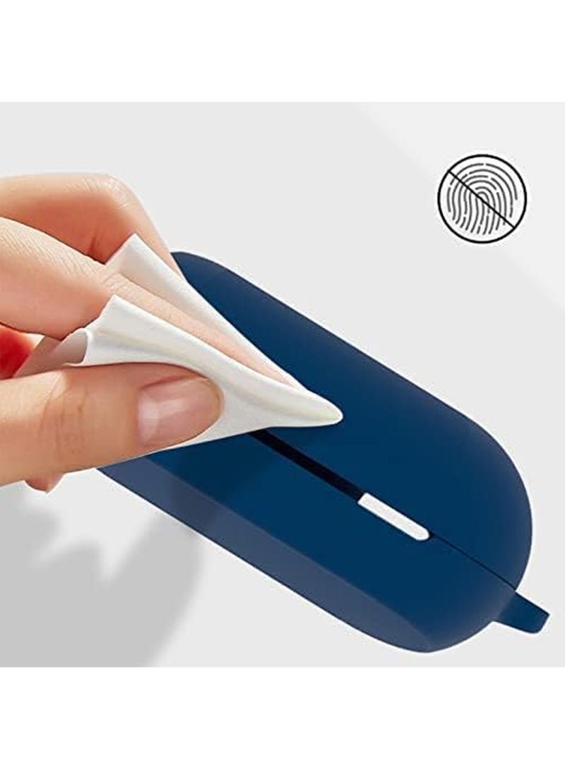 Silicone Protective Case Cover For Sony WF-C500 - Dark Blue - Image 4