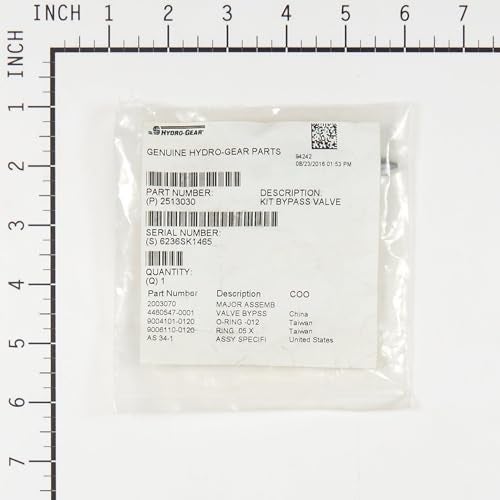 Hydro-Gear 2513030 Bypass Valve Genuine Original Equipment Manufacturer (OEM) part - Image 4