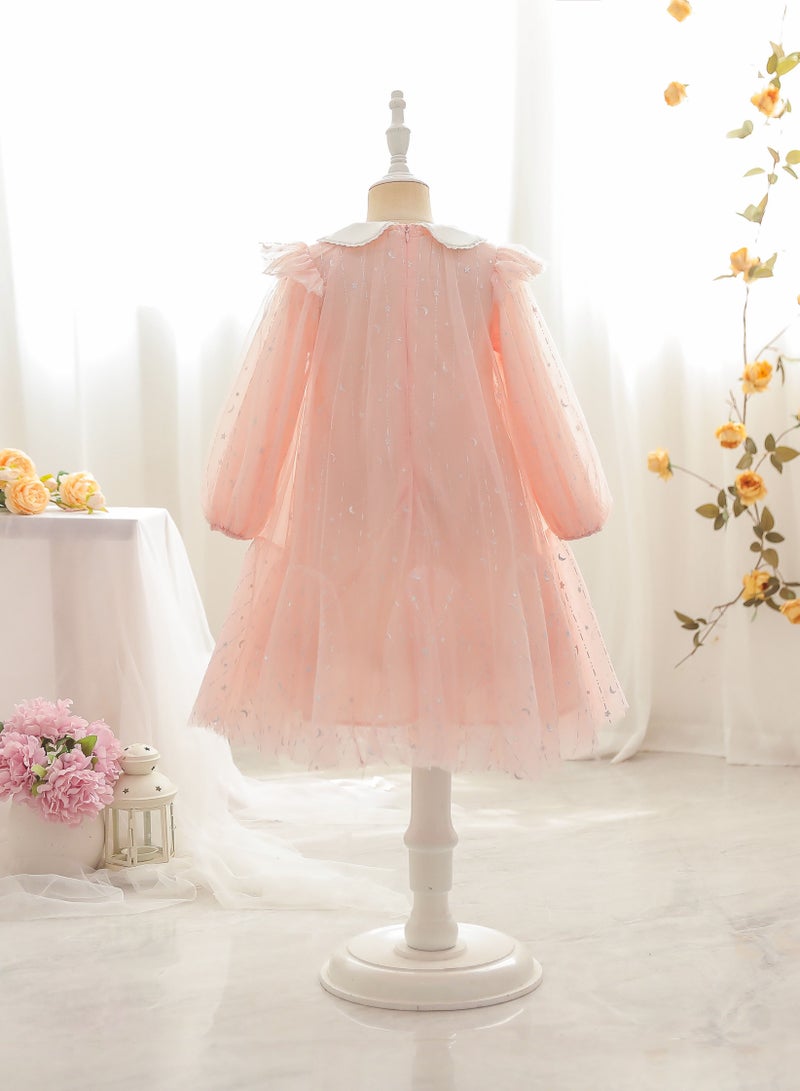 Loquat Fairy Princess Themed Party Dress Pink  - Image 2
