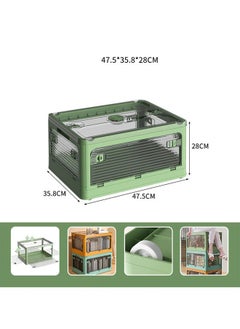 NKX Versatile Foldable Transparent Storage Box for Books and Household Items 47.5 X 28 Cm  - Image 1