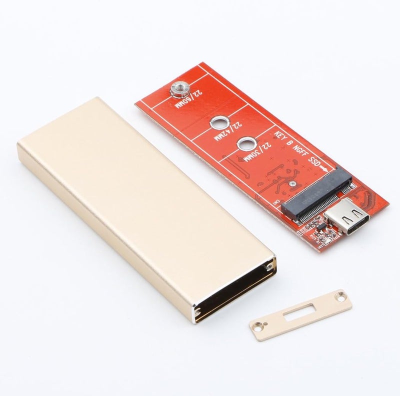 NewZoll USB 31 Type C to M2 NGFF SATA SSD Hard Disk Case Enclosure 6Gbps SATA 30 for 223022422260  - Image 4