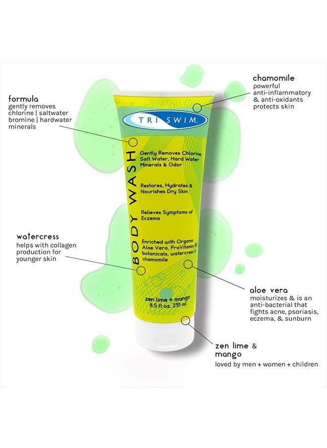 Triswim TRISWIM Chlorine Out Body Wash & Lotion Gift Set  - Image 5