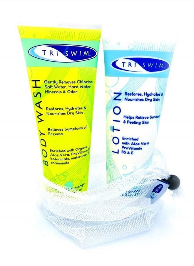 Triswim TRISWIM Chlorine Out Body Wash & Lotion Gift Set  - Image 2