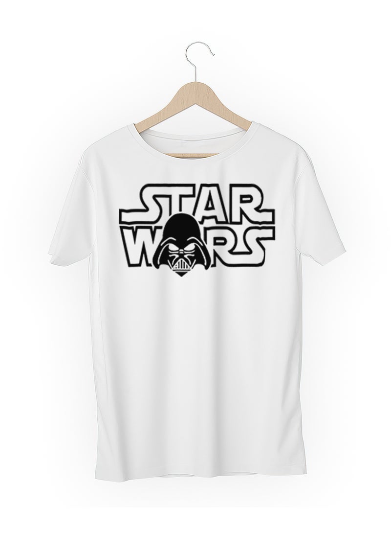 Fashion World Cotton T-shirt Printed with High-quality Movie star war - Image 3