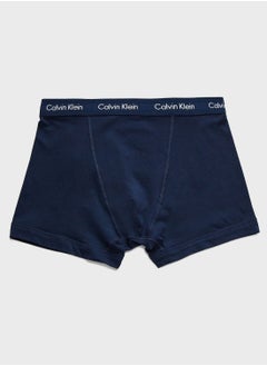 CALVIN KLEIN 3 Pack Logo Waist Trunks  - Image 3