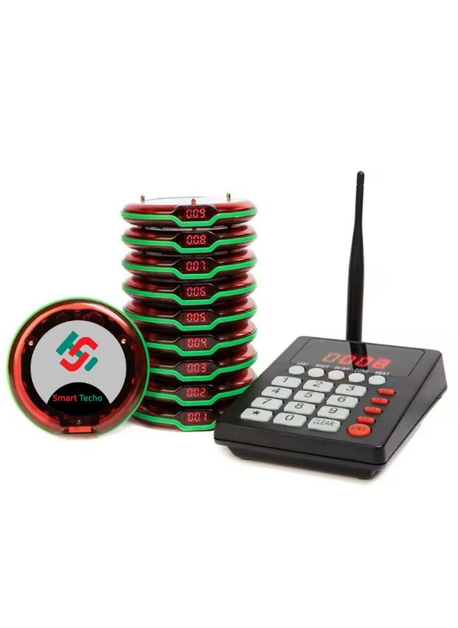 Smart - Wireless pager Calling System for Restaurants and cafés, 10 Coasters - Image 1