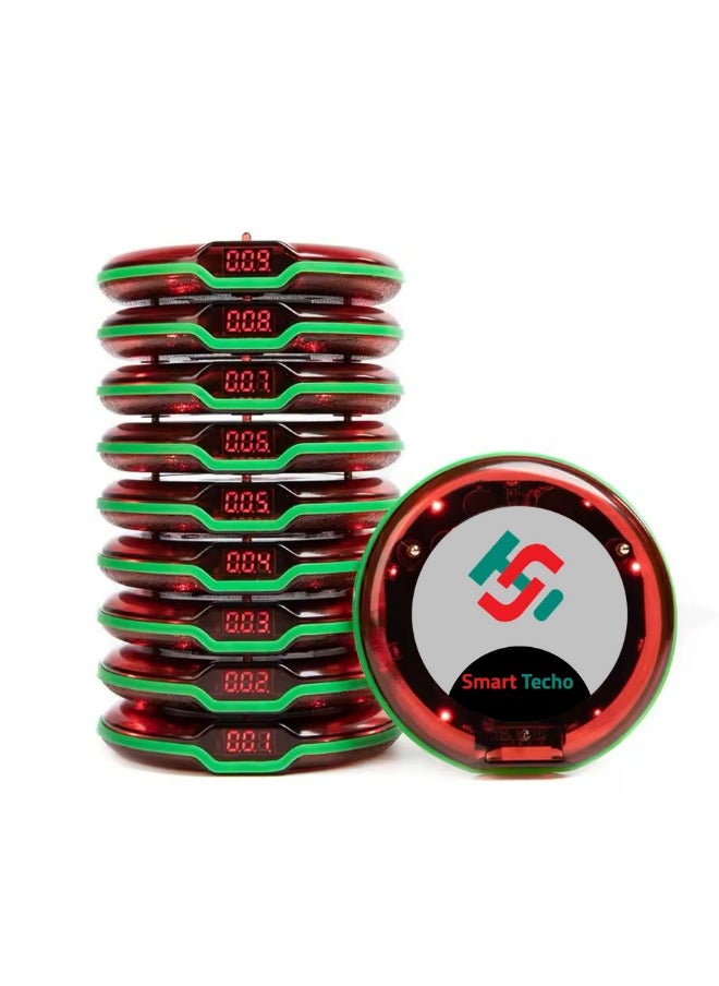 Smart - Wireless pager Calling System for Restaurants and cafés, 10 Coasters - Image 1