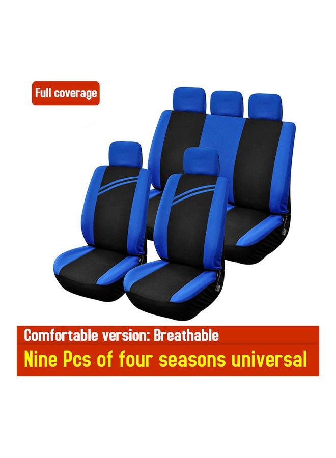 NIBEMINENT 9-Piece Universal Car Seat Cover - Image 2